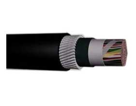 Outdoor telephone cable armoured
